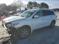 Salvage cars for sale at Loganville, GA auction: 2015 Infiniti QX60