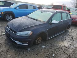 Volkswagen salvage cars for sale: 2017 Volkswagen Golf Alltrack S