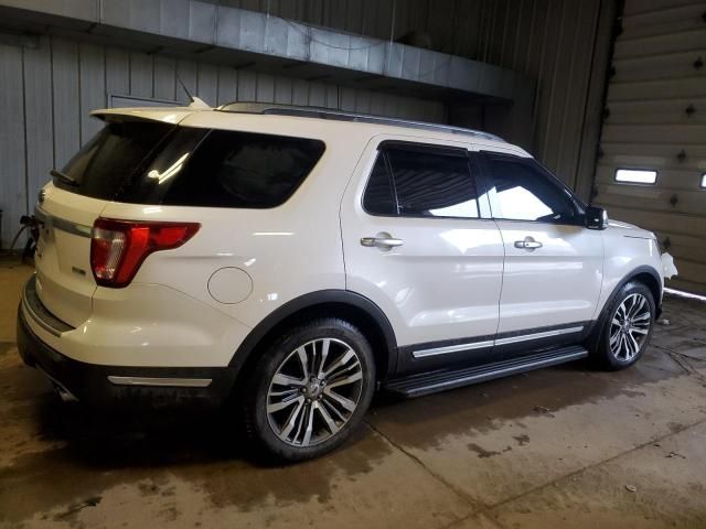 2018 Ford Explorer Platinum