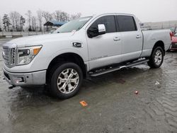 Salvage cars for sale from Copart Spartanburg, SC: 2017 Nissan Titan XD SL