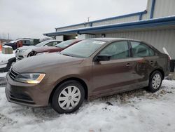 Volkswagen Jetta salvage cars for sale: 2015 Volkswagen Jetta Base