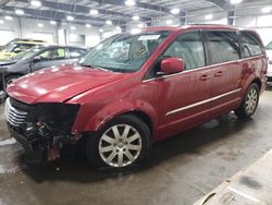 Salvage cars for sale from Copart Ham Lake, MN: 2014 Chrysler Town & Country Touring