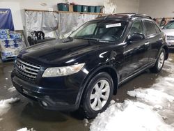 Infiniti FX35 salvage cars for sale: 2005 Infiniti FX35