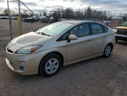 Salvage cars for sale from Copart Pennsburg, PA: 2011 Toyota Prius