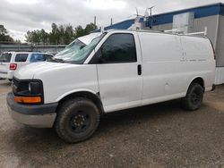 Salvage cars for sale from Copart Charles City, VA: 2015 Chevrolet Express G2500