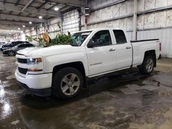 Chevrolet Vehiculos salvage en venta: 2017 Chevrolet Silverado K1500 Custom