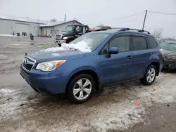 Salvage cars for sale at Dyer, IN auction: 2014 Subaru Forester 2.5I Premium