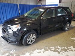 Chevrolet Equinox LS salvage cars for sale: 2017 Chevrolet Equinox LS