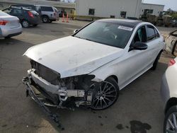 Salvage cars for sale at Martinez, CA auction: 2021 Mercedes-Benz C300