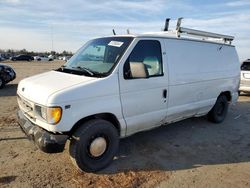 Salvage cars for sale from Copart Fredericksburg, VA: 2000 Ford Econoline E150 Van