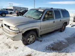 Chevrolet Suburban salvage cars for sale: 2001 Chevrolet Suburban C1500