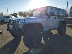 Jeep Wrangler salvage cars for sale: 2006 Jeep Wrangler / TJ Unlimited