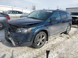 Dodge salvage cars for sale: 2015 Dodge Journey Crossroad