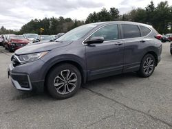 Salvage cars for sale from Copart Exeter, RI: 2021 Honda CR-V EXL