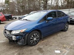 Vehiculos salvage en venta de Copart Austell, GA: 2014 Honda Civic LX