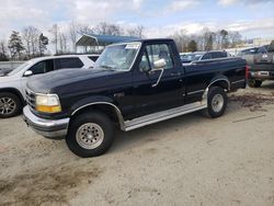 Salvage cars for sale from Copart Spartanburg, SC: 1992 Ford F150