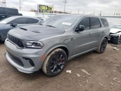 Salvage cars for sale at Chicago Heights, IL auction: 2021 Dodge Durango SRT Hellcat