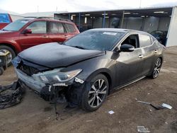 Salvage cars for sale from Copart Brighton, CO: 2016 Nissan Maxima 3.5S