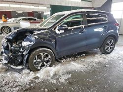 KIA salvage cars for sale: 2021 KIA Sportage LX