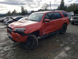Salvage cars for sale from Copart Graham, WA: 2015 Toyota 4runner SR5