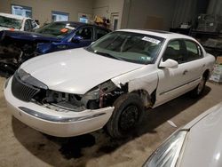 Salvage cars for sale from Copart West Mifflin, PA: 2000 Lincoln Continental