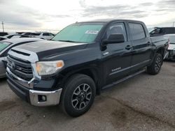 Salvage cars for sale from Copart Tucson, AZ: 2015 Toyota Tundra Crewmax SR5