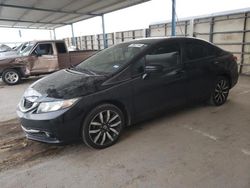 Honda Civic EXL salvage cars for sale: 2015 Honda Civic EXL