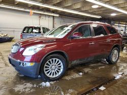 Salvage cars for sale from Copart Wheeling, IL: 2010 Buick Enclave CXL