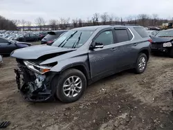 Chevrolet salvage cars for sale: 2019 Chevrolet Traverse LT