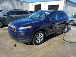 Salvage cars for sale from Copart New Orleans, LA: 2016 Jeep Cherokee Latitude