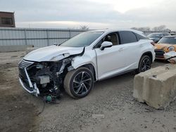 Salvage cars for sale at Kansas City, KS auction: 2018 Lexus RX 450H Base