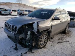 Jeep salvage cars for sale: 2015 Jeep Cherokee Latitude