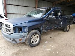 Salvage cars for sale from Copart Houston, TX: 2008 Dodge RAM 1500 ST