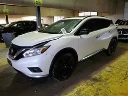 Salvage cars for sale at Indianapolis, IN auction: 2017 Nissan Murano S