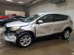 Salvage cars for sale at Davison, MI auction: 2017 Ford Escape SE