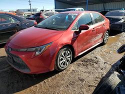 Salvage cars for sale from Copart Colorado Springs, CO: 2020 Toyota Corolla LE