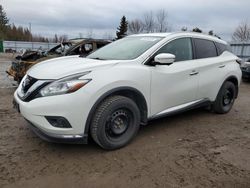 Salvage cars for sale from Copart Ontario Auction, ON: 2015 Nissan Murano S