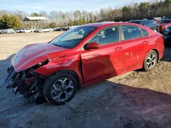 Salvage cars for sale from Copart Charles City, VA: 2019 KIA Forte FE
