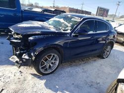 Salvage cars for sale from Copart Chicago Heights, IL: 2018 Alfa Romeo Stelvio TI