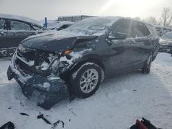 Vehiculos salvage en venta de Copart Wayland, MI: 2018 Chevrolet Equinox LT