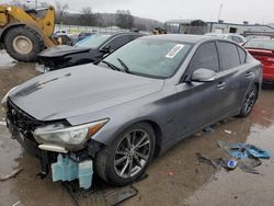 Infiniti salvage cars for sale: 2018 Infiniti Q50 Luxe