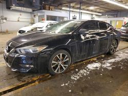 Salvage cars for sale at Wheeling, IL auction: 2016 Nissan Maxima 3.5S