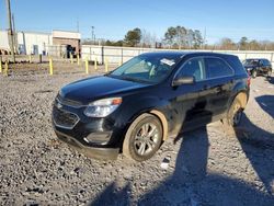 Salvage cars for sale from Copart Montgomery, AL: 2017 Chevrolet Equinox LS
