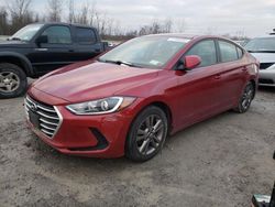 Vehiculos salvage en venta de Copart Leroy, NY: 2017 Hyundai Elantra SE