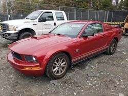 Ford Mustang salvage cars for sale: 2009 Ford Mustang