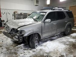 Salvage cars for sale from Copart Des Moines, IA: 2002 Toyota Sequoia SR5