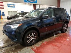 Salvage cars for sale at Angola, NY auction: 2018 Toyota Rav4 LE