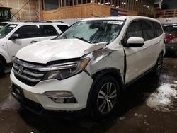 Honda Pilot exl salvage cars for sale: 2016 Honda Pilot EXL