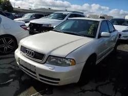 Salvage cars for sale from Copart Martinez, CA: 2001 Audi S4 2.7 Quattro