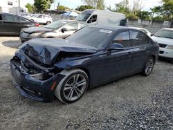 BMW 3 Series salvage cars for sale: 2016 BMW 328 I Sulev